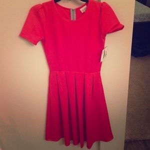 LuLaRoe flirty XS dress (will also fit S)